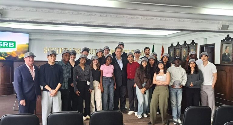 SRB recebe final da Boston University e apresenta o agro brasileiro a jovens de diferentes países